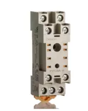 Omron 8 Pin 250V ac DIN Rail Relay Socket, for use with MY2IN, MY2IN1
