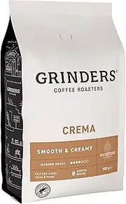 Grinders Crema Coffee Beans, 500g