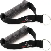 Core Prodigy Heavy Duty Exercise Handles - Grip Attachments for Cable...