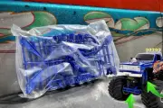 3004 Tamiya Super Clod Buster RC 1:10 Chassis F Parts PAIR #10005969 SEALED BLUE