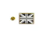 pins pin's flag national badge lapel button uk union jack british camo black