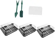 CIMAXIC Seedling Box Set 24 Holes Pp Material Cover for Heat Retention for Plant Sprouting
