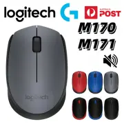 LOGITECH Wireless Mouse M170 M171 2.4GHz Silent Optical Slim Mice Laptop USB AU