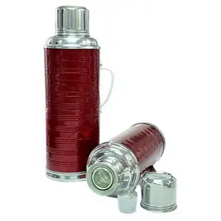 Top POINT 傳統玻璃保溫瓶紅色 1.2L / 2L / Thermos Merah / Pelas Air Pa