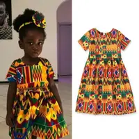 在飛比找ETMall東森購物網優惠-African kid clothes歐美女童非洲波西米亞風