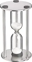 MasterClass Egg Timer, Kitchen Timer, 3-Minute Hourglass, Stainless Steel, Silver