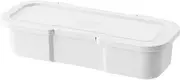 RISU GHON255 Trunk Cargo Inner Cargo S-2 White 1.9 L (1.9 L) Made in Japan with Lid Accessory Storage Camping Plastic Stylish Picnic Divider