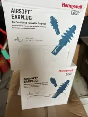 (4)50ct Box -Reusable Ear Plugs HOWARD LEIGHT by Honeywell Airsoft Cord Earplugs