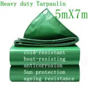 5X7m PVC Heavy Duty CanvasTarpaulin canvas Waterproof car Heavy Duty Canvas tent