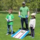 Outdoor Throwing Game Children's Sandbag Bean Bag 10x10cm Corn Bag 8 Pack