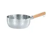 CONCORD 2 QT Stainless Steel Yukihira Pan (Traditional Japanese Saucepan)