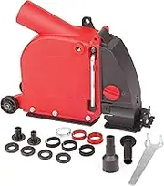 Angle grinder dust collection attachment for Double-Cut Saw,Wall Chaser dust shroud 5 inch(125mm) AG03
