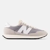 在飛比找PChome24h購物優惠-【New Balance】237 系列 男女 休閒鞋 灰-M