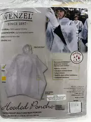 Vintage Wenzel Rain Poncho Clear