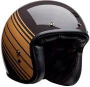Bell Custom 500 Edge, open face helmet , color: Dark Brown/Gold , size: XL