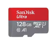 128GB MEMORY CARD SANDISK ULTRA HIGH SPEED MICROSD CLASS 10 for PHONES & TABLETS