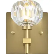 Elegant Lighting 3509W6G Graham 1 Light 5 inch Gold Wall Sconce Wall Light