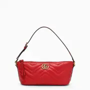 [GUCCI] GG Marmont red small shoulder bag One size Red