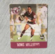 #D533. NRL 2011 RUGBY LEAGUE TAZO #43 TONY WILLIAMS, MANLY SEA EAGLES