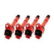 BLOX Racing for Honda K-Series Coil Pack Set of 4 - Red