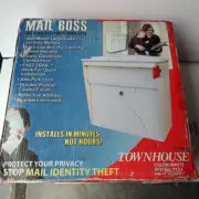 Mail Boss Post-Mount Mailbox w/ High Security Reinforced Locking System #7173