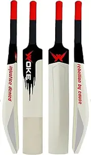 Woke Stalwart Heavy Duty Plastic Cricket Bat,Full Size (34” X 4.5”inches) Premium Bat for All Age Groups – Kids/Boys/Girls/Adults