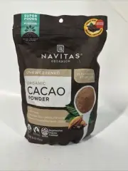 Navitas Organics Cacao Powder, 16oz. Bag - Organic, Non-GMO Feb 02/25