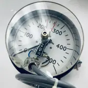 BUDENBERG 11/B900/144 150mm Pressure gauge with electrical contacts 0-500kPa