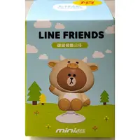 在飛比找蝦皮購物優惠-LINE FRIENDS 熊大好友 啵啵吸盤 小公仔