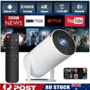 7000 Lumen LED Projector 4K 1080P Mini Home Theater WiFi Bluetooth USB Android