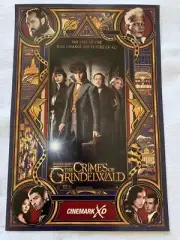 FANTASTIC BEASTS CRIMES OF GRINDELWALD Original Promo Movie Poster MINT Cinemark