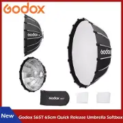 Godox S65T 65cm Quick Release Studio Flash LED Light Bowens Umbrella Softbox