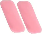 BATHVEVE Efficient Lash Application 2pcs Lash Pad Rectangle Eyelash Extension Pads Silicone Holder for Beauty Salons