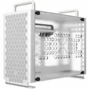 ZZAW B2 Mini ITX Computer Case PC Aluminum Acrylic Side Panels SFX Cooling Case