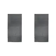 2x Bambury Matrix Workout Microfibre Gym Towel Large Charcoal 60 x 120cm Knitted