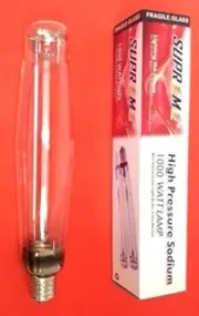 2 Pack - Supreme Super 1000Watt HPS Bulbs for Digital Electronic Grow Light