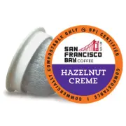 Compostable Coffee Pods - Hazelnut Crème (80 Ct) K Cup including Keurig 2.0, ...
