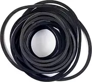 yddmyo 25-65MM (Diameter:16-40mm) Cassette Recorder Repair Maintenance Mix Cassette Rubber Square Belt for Repair Automobile Movement Walkman CD DVD Drives (Pack of 20)