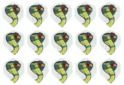 5 Sets Harrows Dimplex Standard Dart Flights - Ships w/ Tracking - Cobra