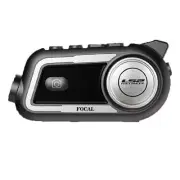 LS2 Focal Bluetooth Camera Communication System Black Motorcycle helmet