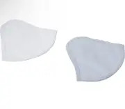 Lanier Wellness Two-Layer Reusable Face Cover 2-Pack Mask Blue & White NEW