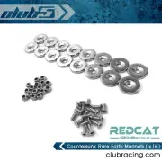 Countersunk Rare Earth Magnets for GEN8 Body Mount ( x 16 )