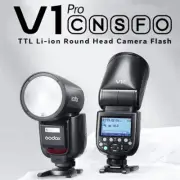 Godox V1Pro V1 PRO-F TTL HSS Round Head Flash Light Speedlite For Fuji Fujifilm