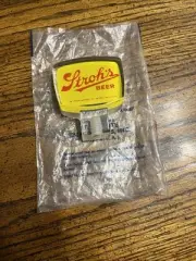Vintage NOS Stroh’s Beer Acrylic Lucite Beer Tap Handle Detroit Michigan