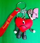 Bad Bunny "Verano Sin Ti" Hearth 3D Keychain