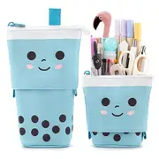 Standing Pencil Case Cute Telescopic Pen Bag