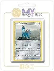 my-booster SWSH06-FR24-MB-114 Cobaltium (Kobalium) 114/198 Holo or Reverse (Random), Myboost X Epée et Bouclier 6 Règne de Glace, Box of 10 French Pokémon Cards