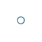 Rossan Hinged Segment Nose Ring Blue NS6000B 10mm 18g