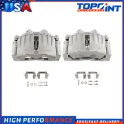 For 03-05 Chevrolet SSR 02-05 GMC Envoy XL w/ Bracket 2x Front Brake Calipers (for: Chevrolet)