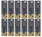 36 X Parker Black Ink Cartridges Refills for Aster Vector Frontier Fountain Pen